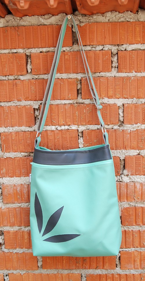 Kabelka mint-grey — foto 2