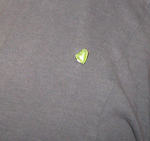 Srdcový Pin V Zelené — foto 4