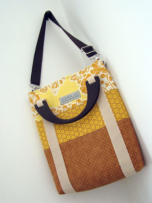 Messenger "Žlutá - patchworková" — foto 2