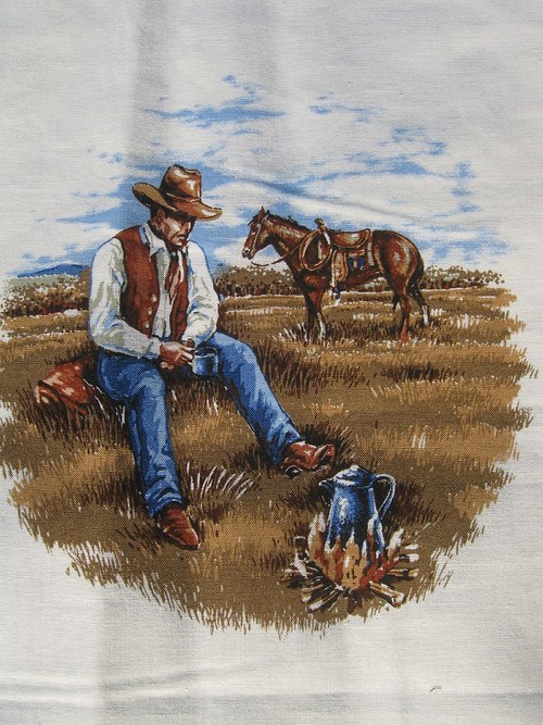 Povlak na polštář - cowboy — foto 4