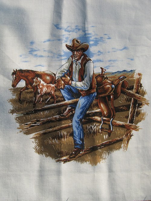 Povlak na polštář - cowboy — foto 5