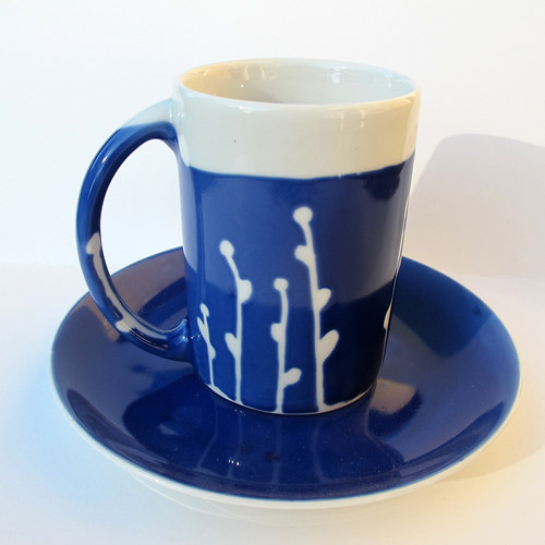 Porcelánový podšálek — foto 2