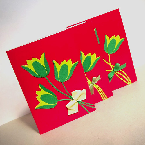Tulící se tulipánky — foto 2