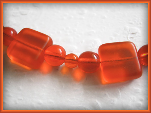 Oranžové čtverečky — foto 3