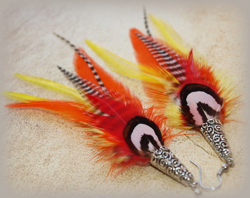 Fire Fall Earrings — foto 2