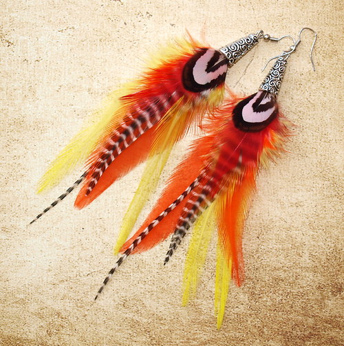 Fire Fall Earrings — foto 3
