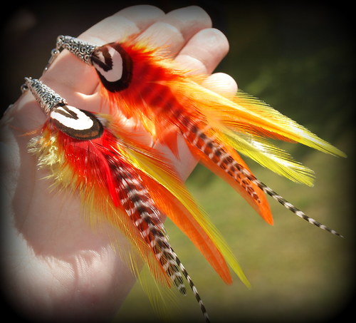 Fire Fall Earrings — foto 4