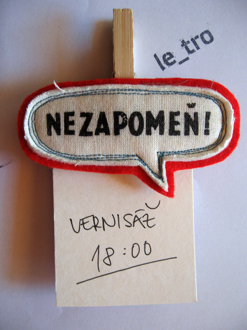 NEZAPOMEŇ! kolíček — foto 2