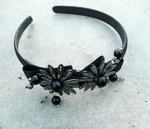 Čelenka : " black dahila " — foto 2