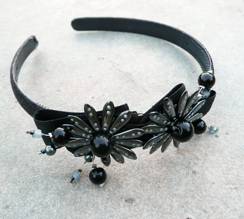 Čelenka : " black dahila " — foto 3