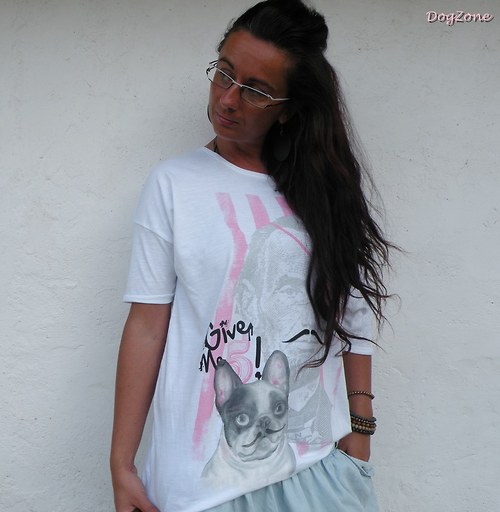 Frenchie kníračem.... triko — foto 3
