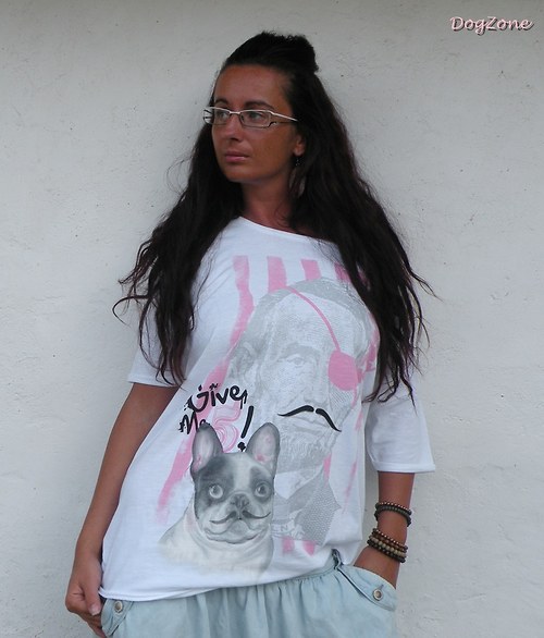 Frenchie kníračem.... triko — foto 6