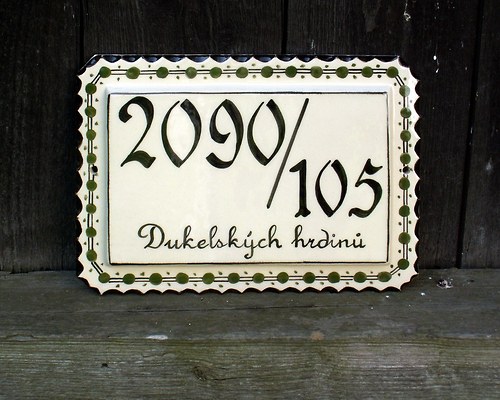 Keramická cedulka na přání — foto 3