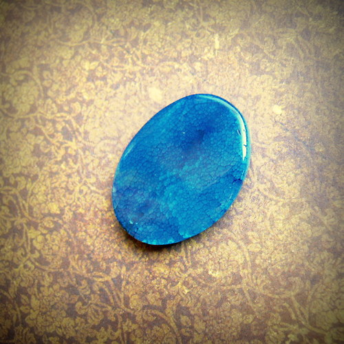 Chalcedon - vrtaný - 41 x 32 mm — foto 2