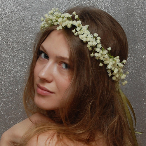 Letní víla ... věneček, čelenka — foto 2