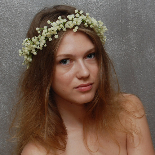 Letní víla ... věneček, čelenka — foto 3
