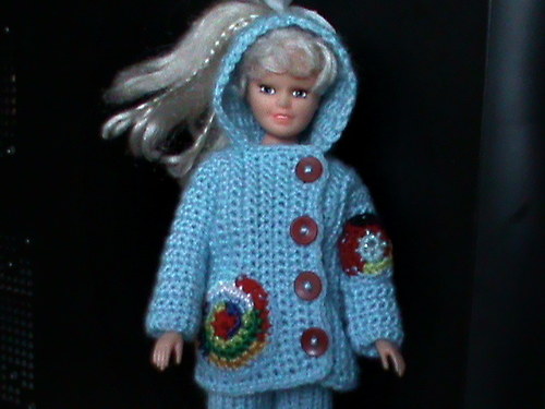 Pro Barbie-kabátek+kamaše — foto 2