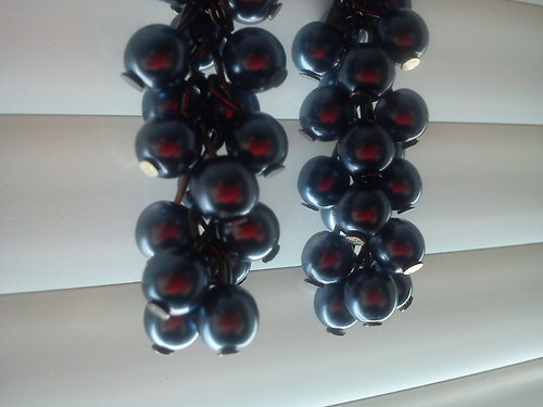 Náušnice Noční perly — foto 3