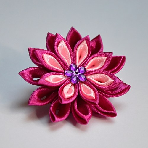 Kanzashi kytička 5 — foto 2