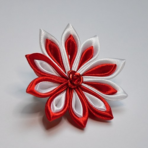 Kanzashi kytička 8 — foto 2