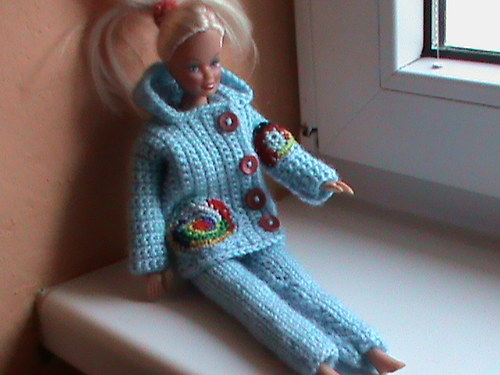 Pro Barbie-kabátek+kamaše — foto 5