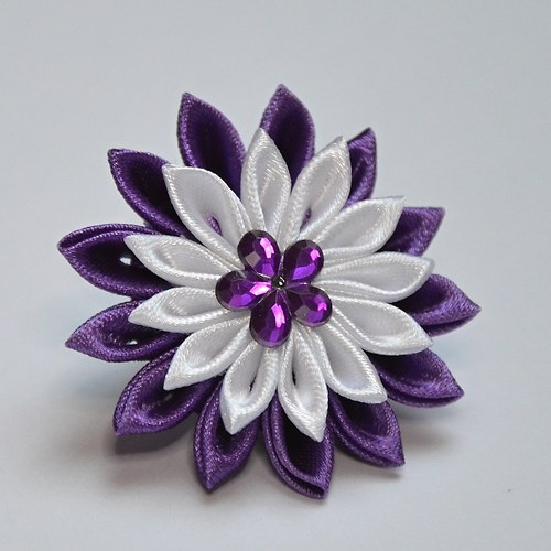Kanzashi kytička 13 — foto 2