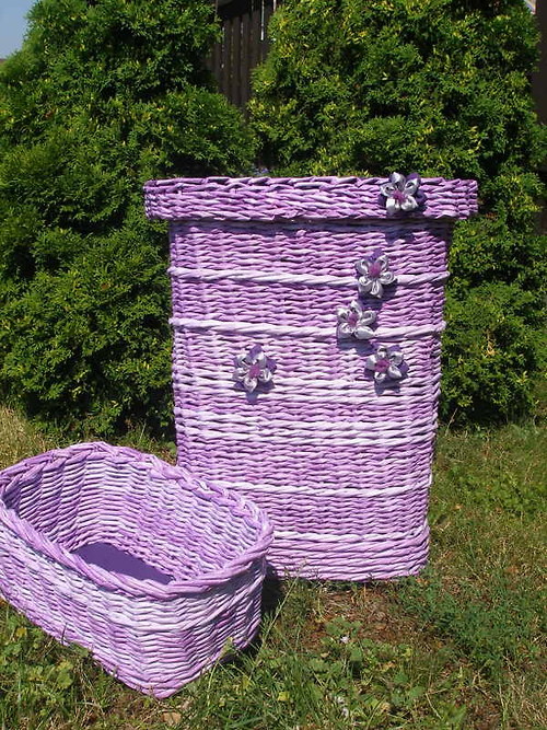 Levandulové koše - set — foto 4