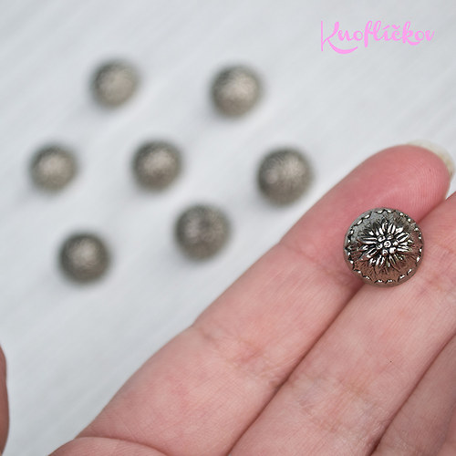 Stříbrné - 1 cm 8 kusů — foto 5