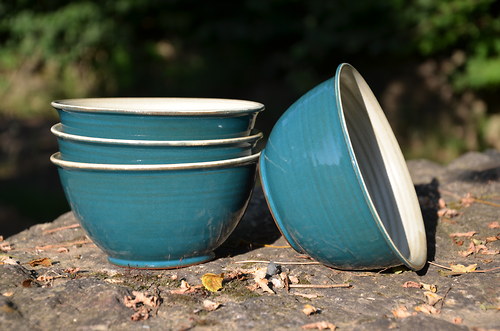 MISKA (tyrkysová, lesklá) — foto 2