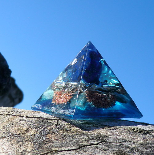 Orgonit Pyramida *OBJ* Lapisová — foto 5