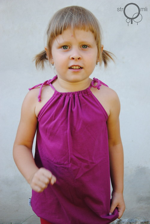 Šatky- lila, vel. 1-3 roky — foto 3
