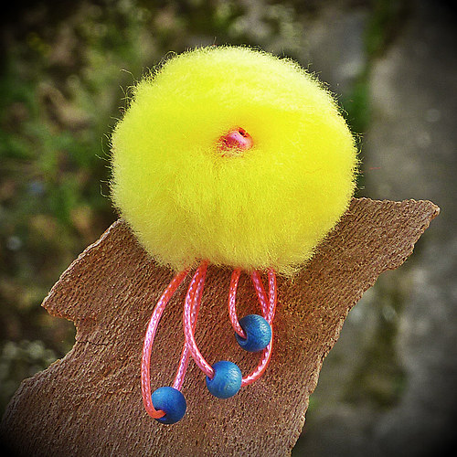 Bláznivá Pom Pom brož — foto 2