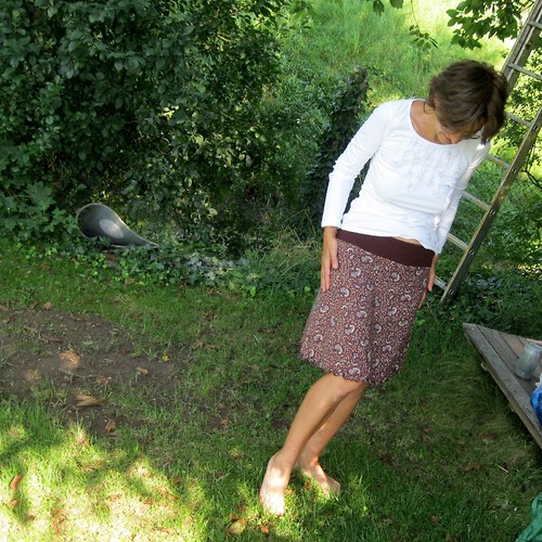 Sukně s paisley VÝPRODEJ — foto 3