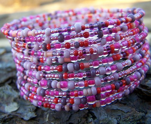 Náramek Rainbow Colors Pink & Violet — foto 2