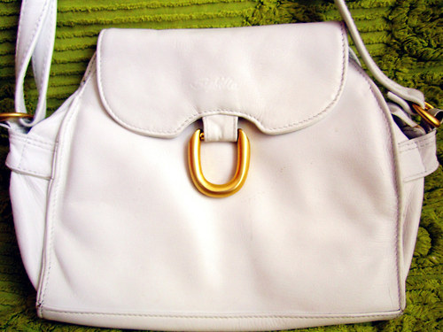 Retro kabelka white&gold — foto 3