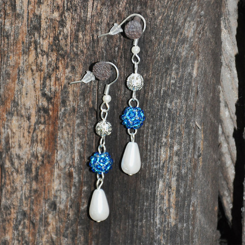 Modrobílé kapky — foto 3