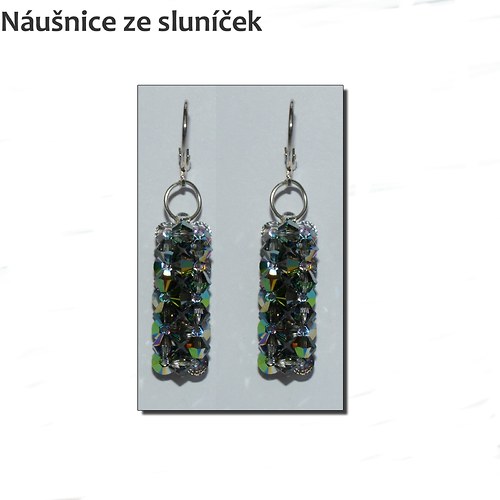 Bicone - sluníčka - 4 mm - 30 ks — foto 3