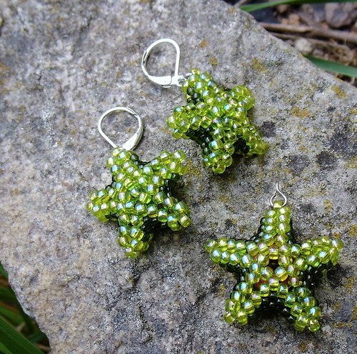 Mořská hvězdice - Lime Green — foto 4
