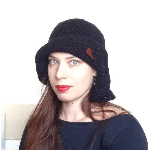 Madam Krajewska - háčkovaný klobouk — foto 2