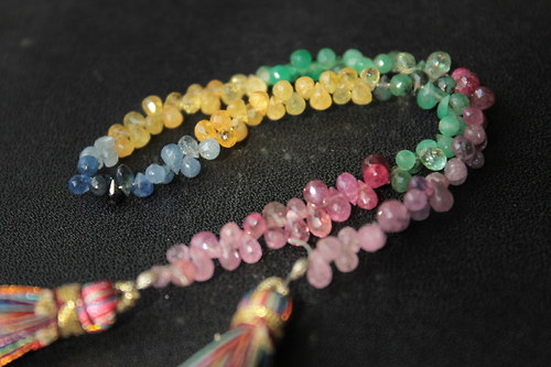 Natural Emerald-Ruby-Sapphire Brioletky — foto 3