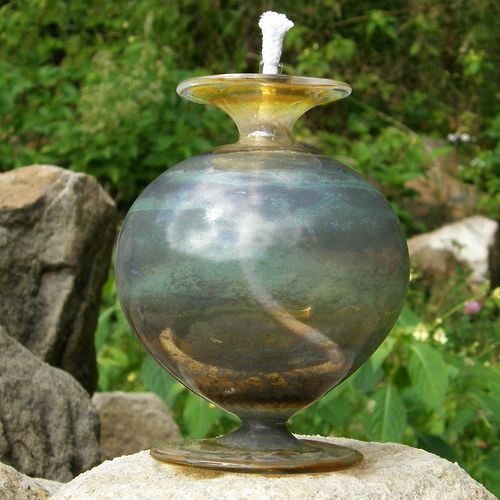 Olejová lampa - kulatá — foto 3