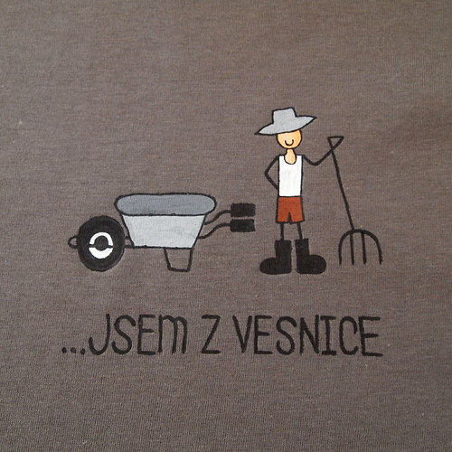 Tričko " Jsem z vesnice " — foto 2
