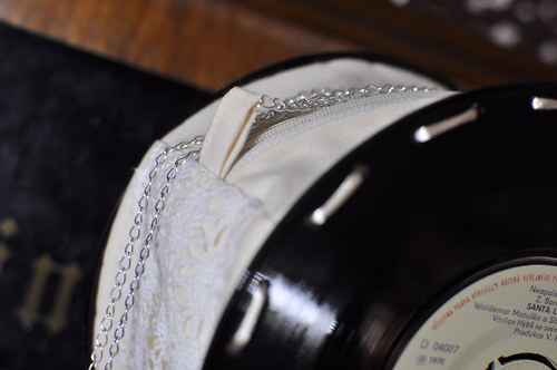 Retro vinyl taška Small Lady — foto 2