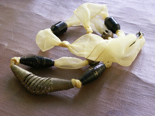 Africká elegance - náhrdelník — foto 3