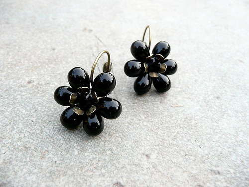 Náušničky : In black — foto 2