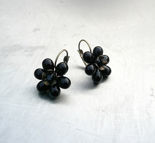 Náušničky : In black — foto 3