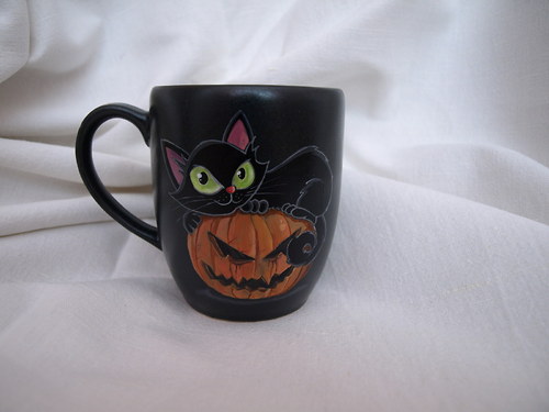Hrnček - Halloween Kitty — foto 2