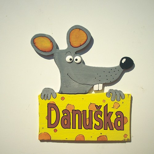 MYŠÍ cedule.... D184 — foto 2