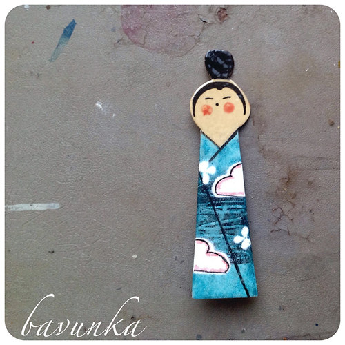 Vintage kokeshi — foto 3