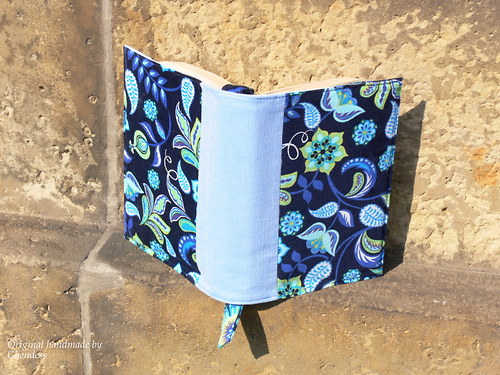 Obal na knihu - "Modrá elegance" VÝPRODEJ! — foto 2